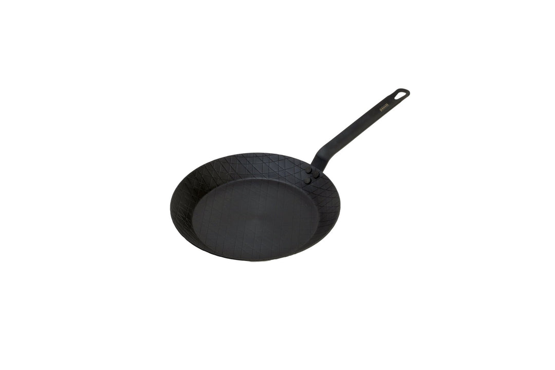 pasoli Steak Pfanne 28cm - Carbonstahl Bratpfanne für alle Herdarten - pasoli GmbH