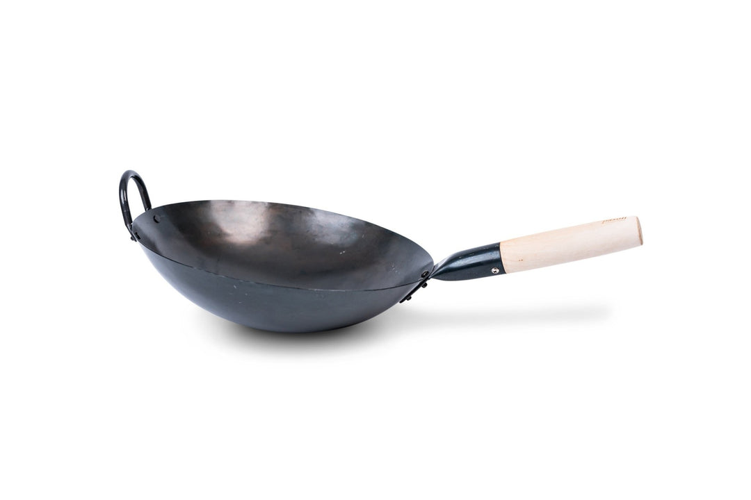 Unser runder eingebrannter pasoli Wok - pasoli