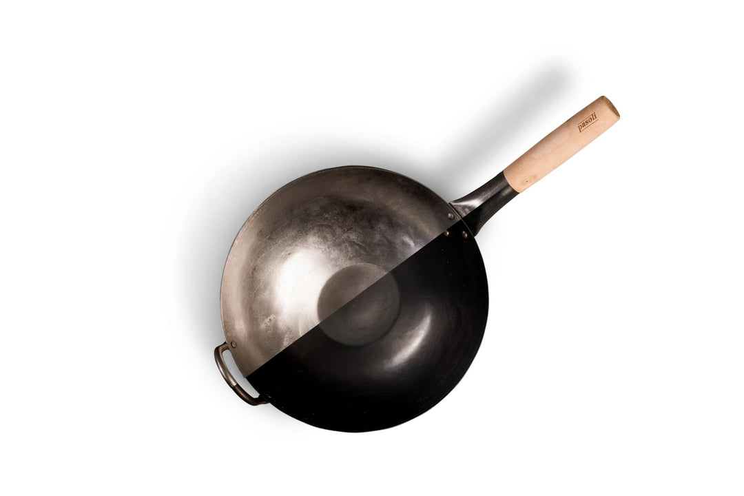 Por qué tu wok pre-sazonado no permanecerá negro para siempre - pasoli
