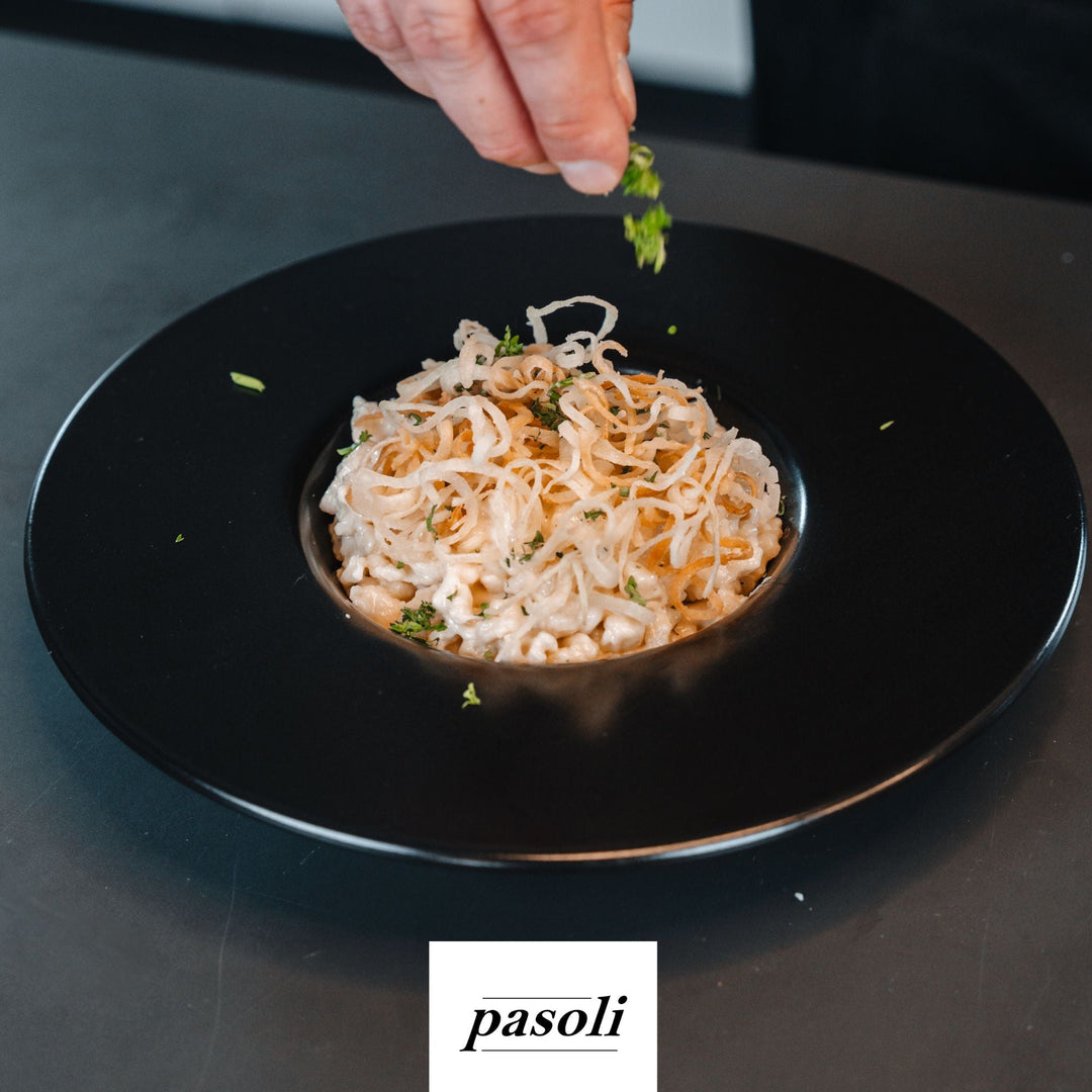 Sartén pasoli de 28 cm - Sartén de acero al carbono para todo tipo de cocinas - pasoli GmbH