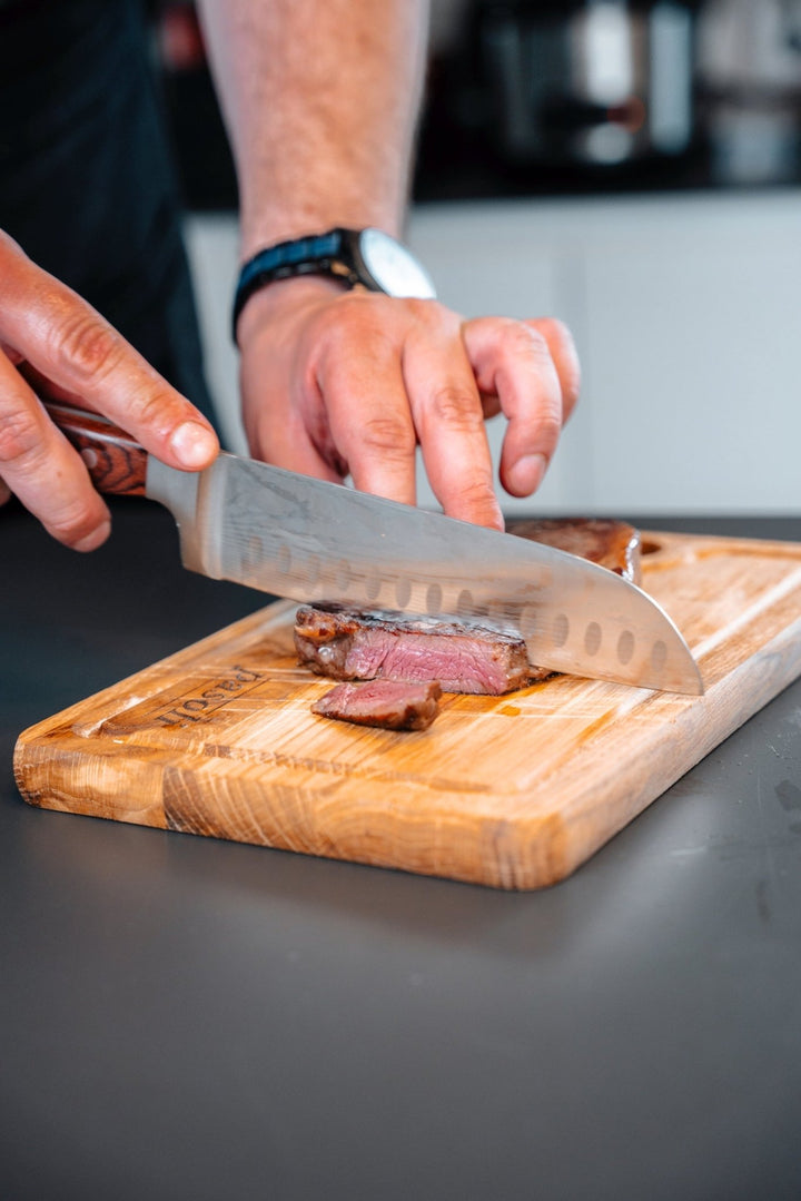 pasoli Santoku - Messer - Scharfe Küchenmesser aus Edelstahl - pasoli GmbH