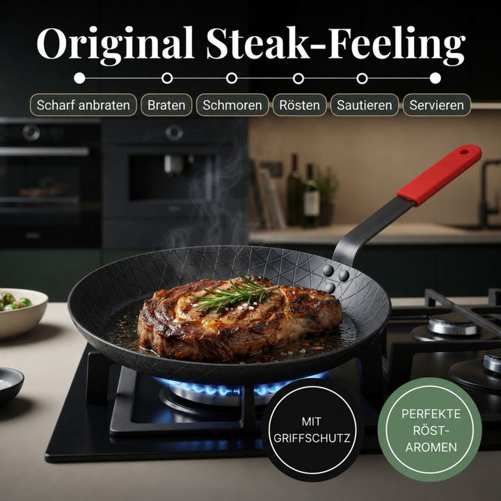 Steakpfanne aus Carbonstahl - pasoli GmbH