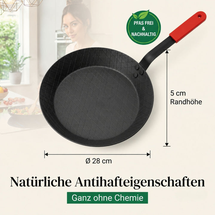 Steakpfanne aus Carbonstahl - pasoli GmbH