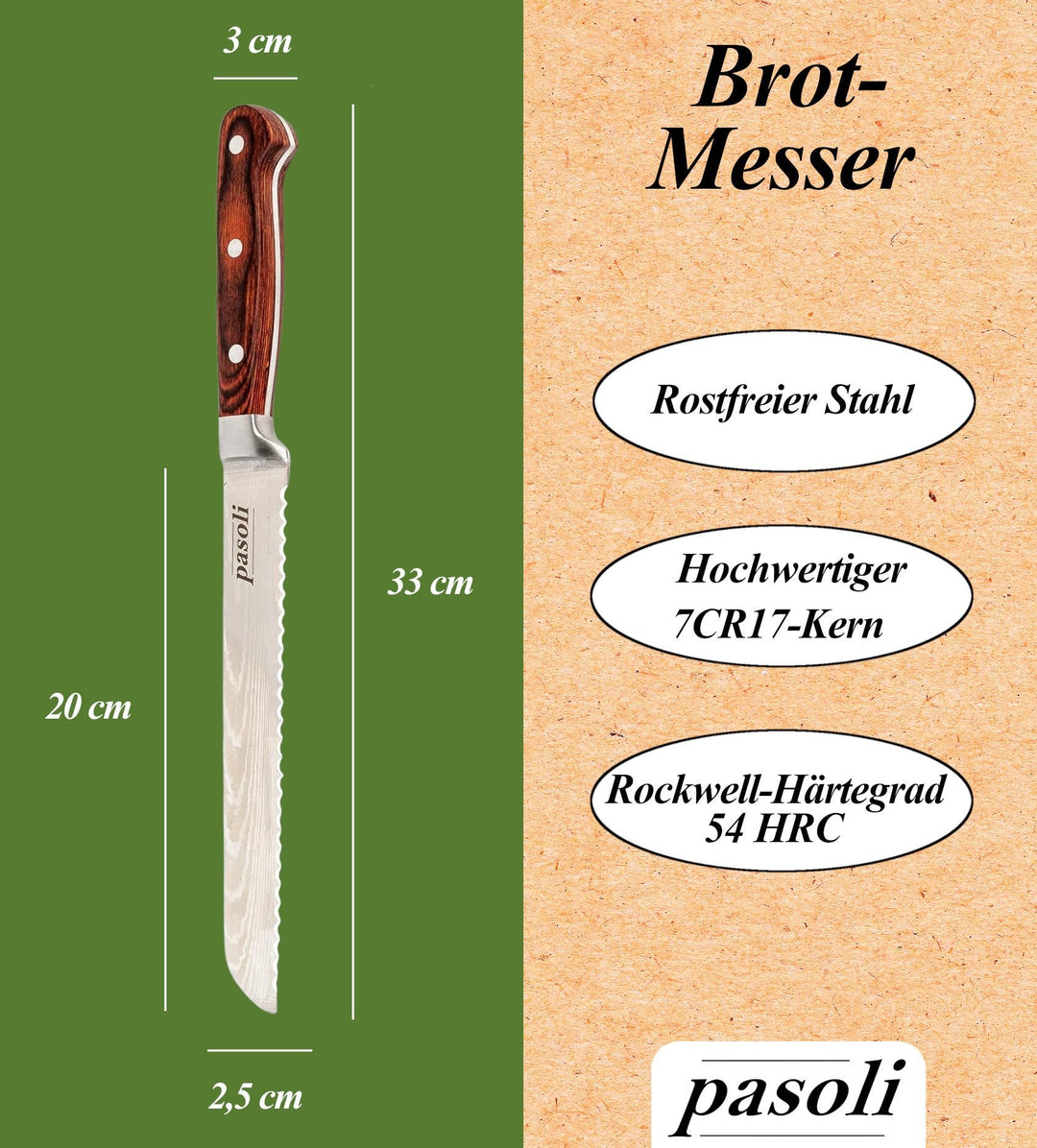 Unser Brotmesser - pasoli