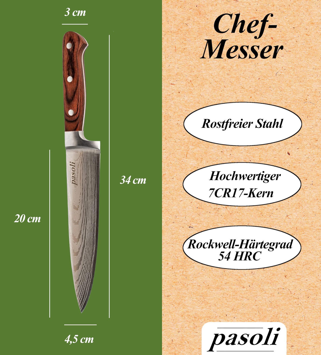 Unser Chefmesser - pasoli