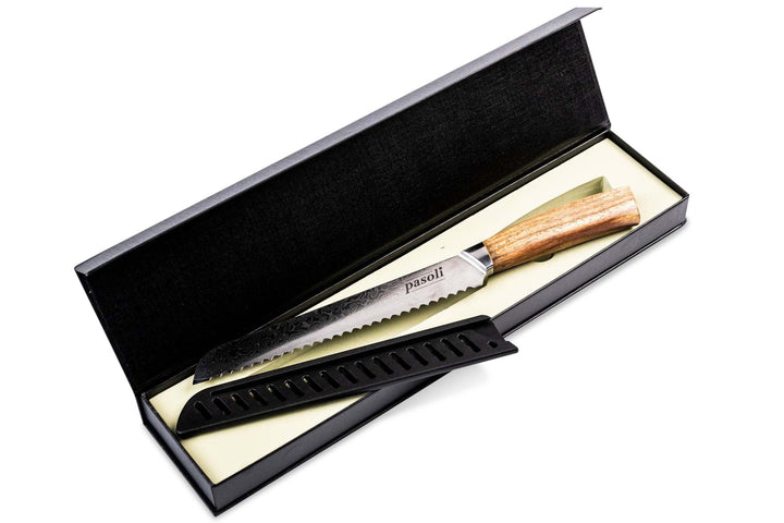 Our damask bread knife - pasoli