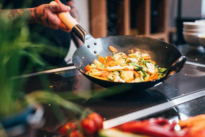 Nuestro wok pasoli de marca plana - pasoli